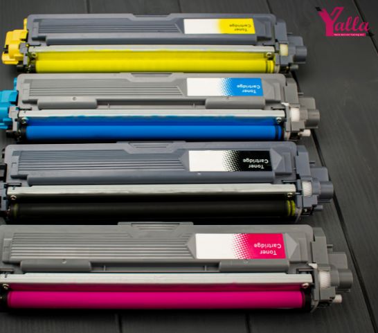 HP Toner Cartridges — Yellow, Cyan, Black, Magenta